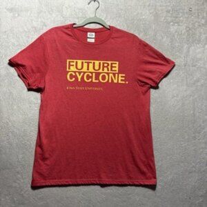 Delta Ringspun Iowa State University Future Cyclone Soft T-Shirt Adult Medium M